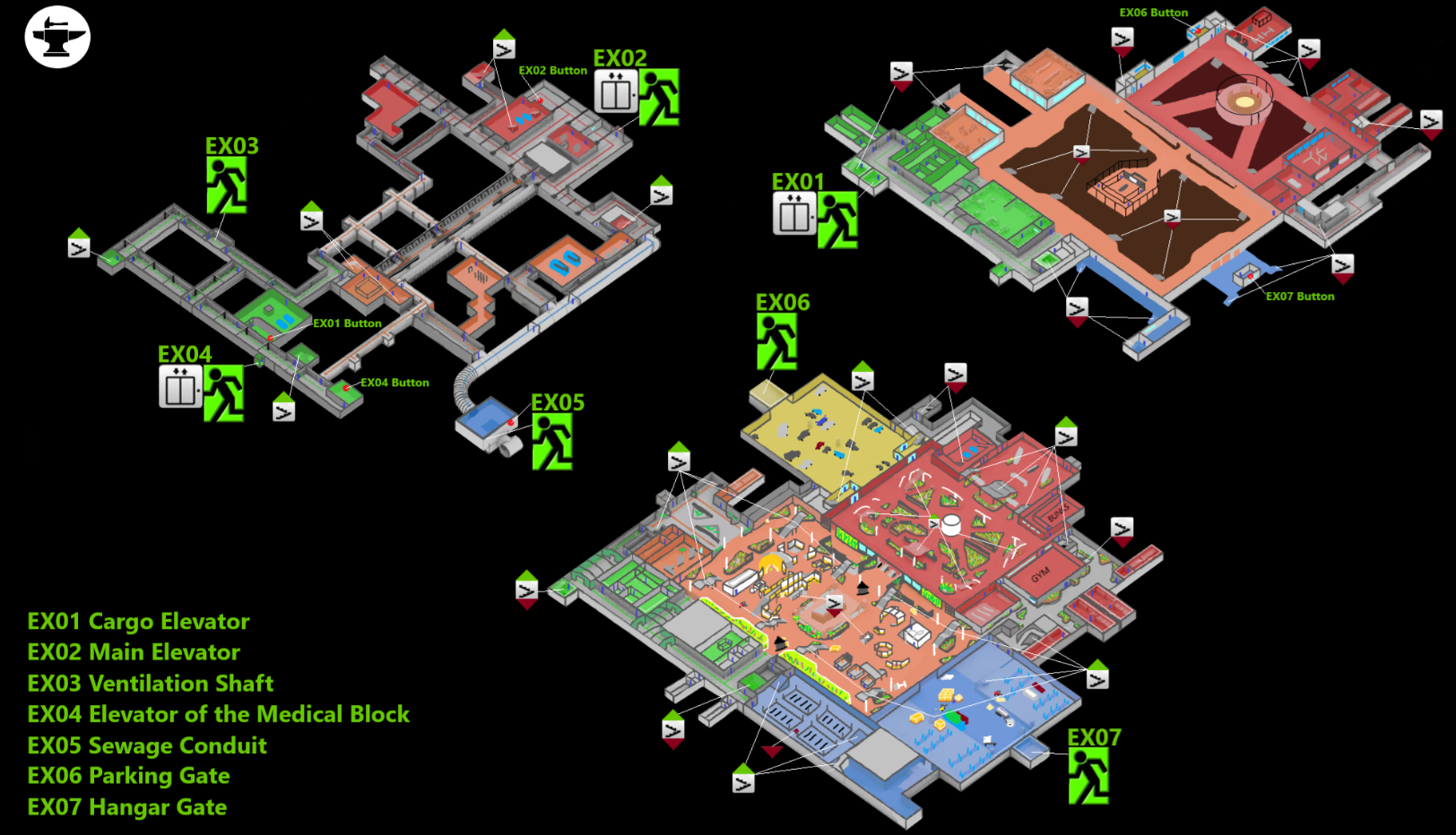 The Lab map